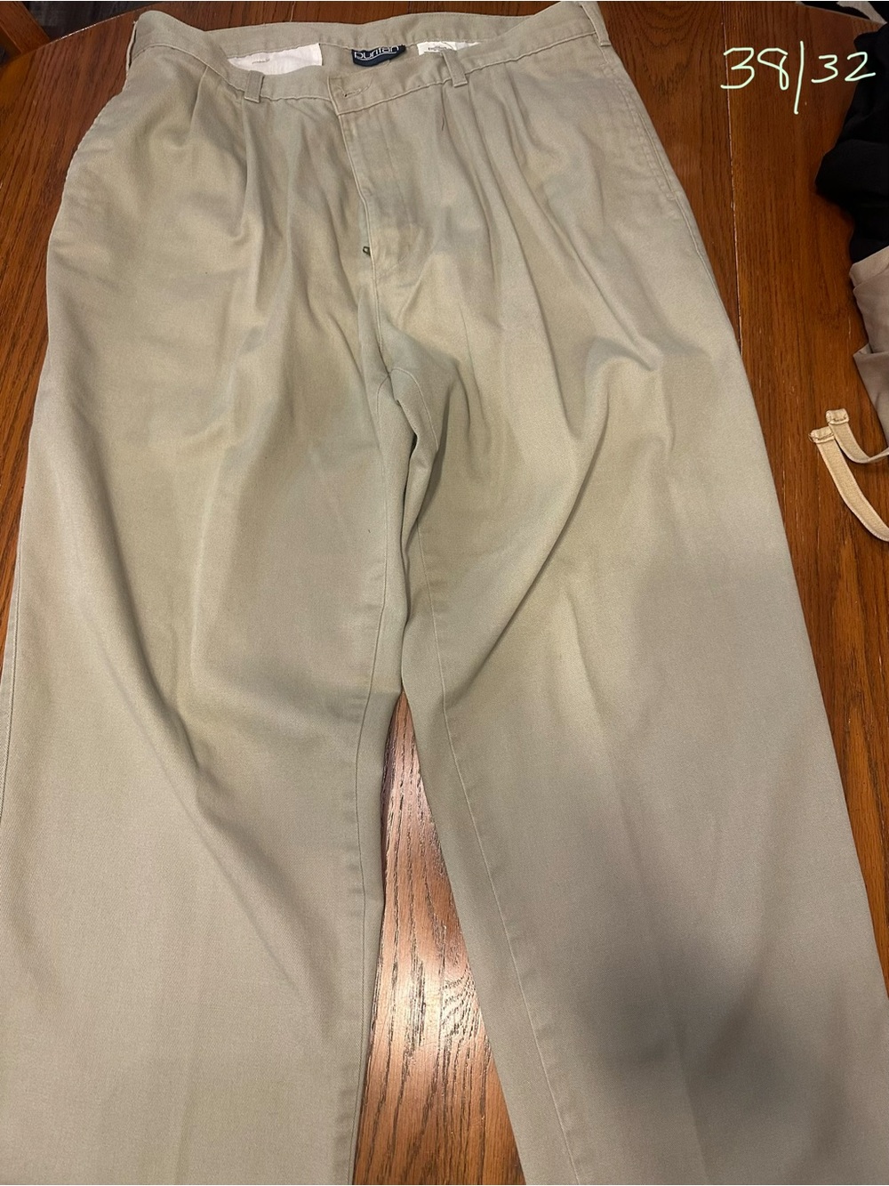 Puritan Men's Pleated Chino Pants in Light Khaki